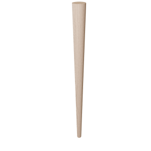 Round Tapered Feet, 29″ Height