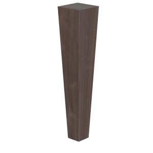 Square Tapered Feet, 9″ Height