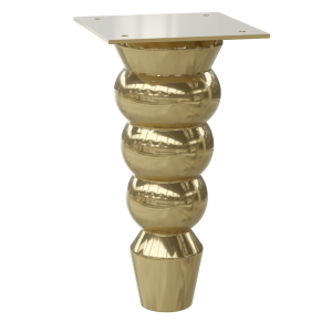 Essex Foot, 5.5″ Height – Polished Brass
